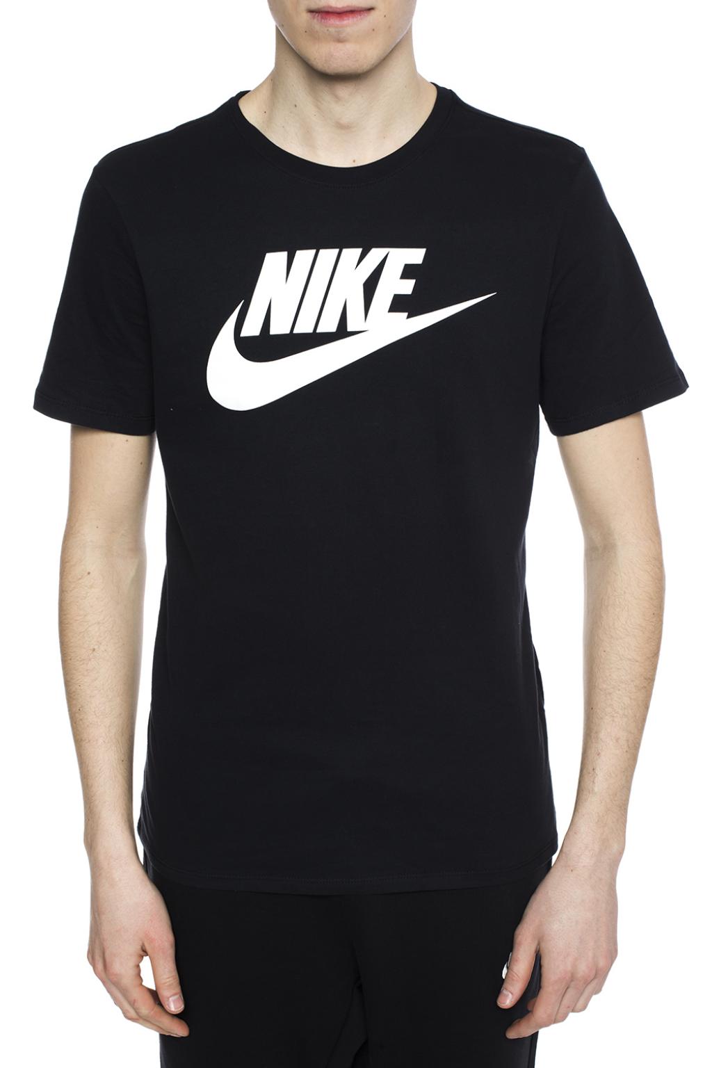 黑色Logo-printed T-shirt Nike - Vitkac 中国